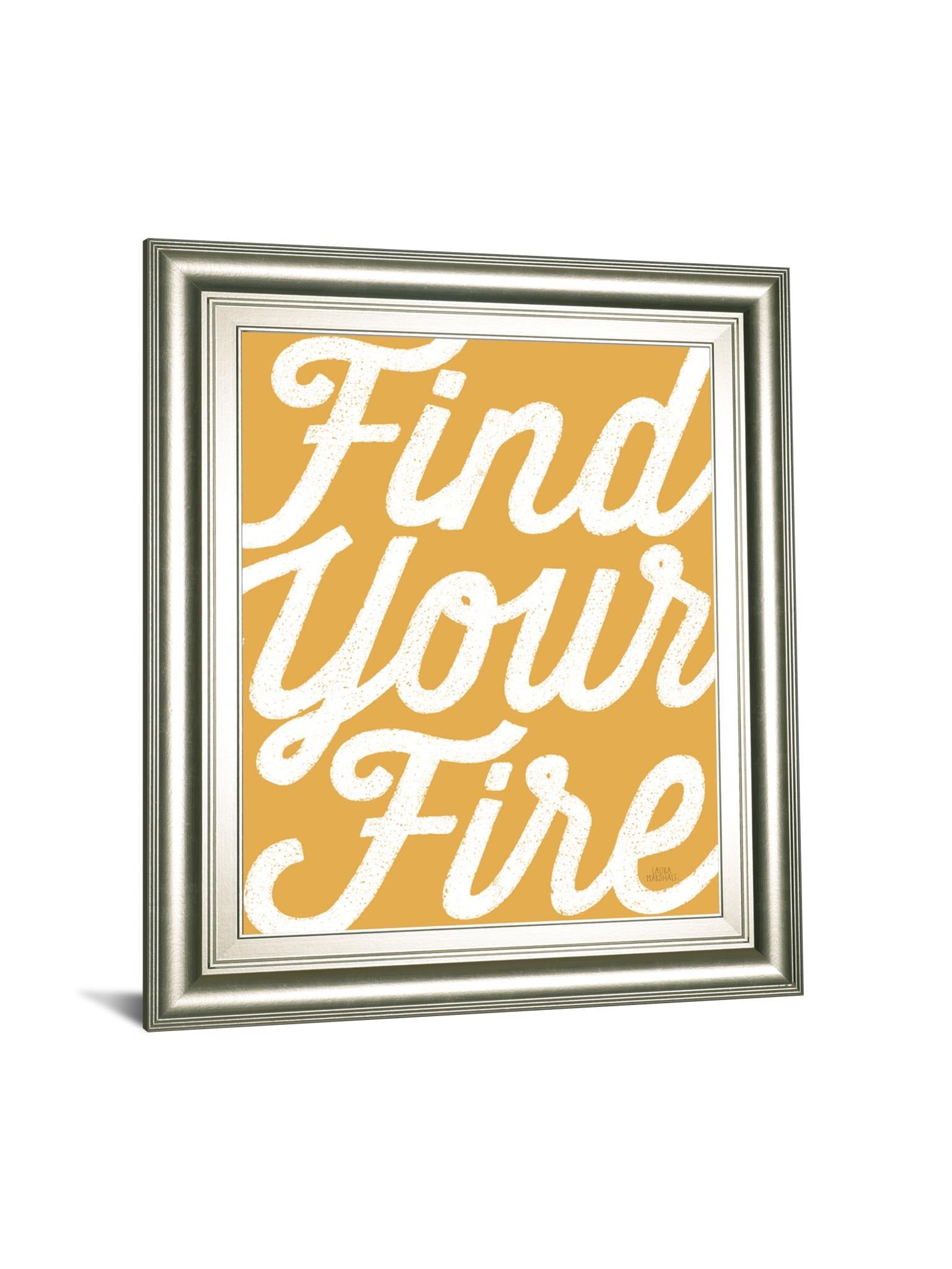 Positivity Vi By Laura Marshall 22X26 Framed Print