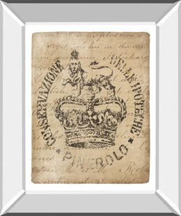 Vintage Seal Iv V2 By Wild Apple Portfolio 22X26 Mirror Frame Print