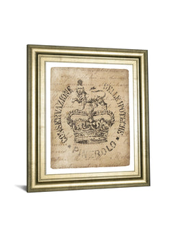 Vintage Seal Iv V2 By Wild Apple Portfolio 22X26 Framed Print
