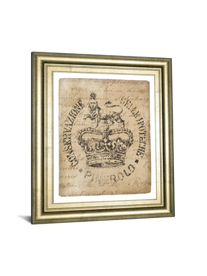 Vintage Seal Iv V2 By Wild Apple Portfolio 22X26 Framed Print