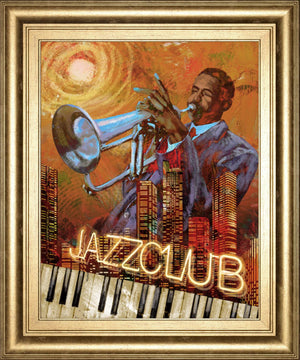 Jazz Club By Conrad Knutsen 22X26 Framed Print