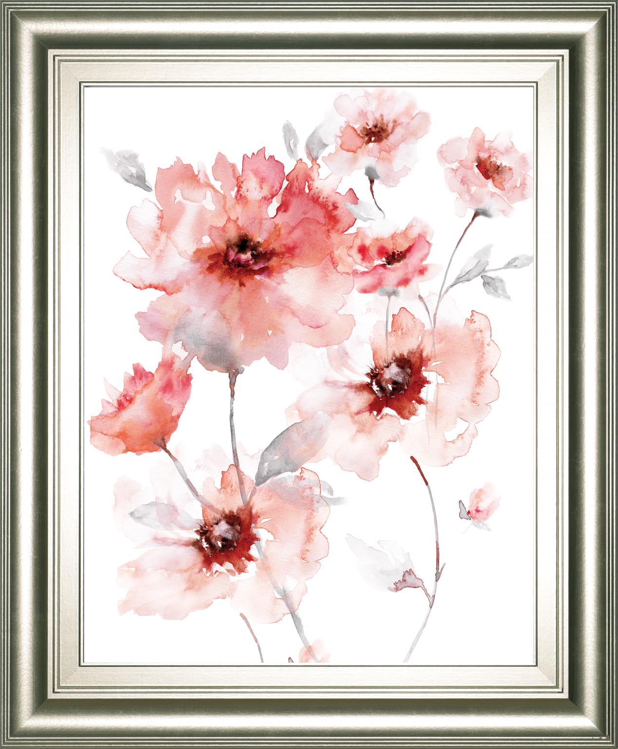 Translucent Blush I By Nan 22X26 Framed Print