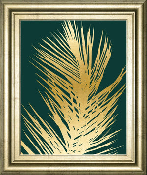 Emerald Palms Ii By Natalie Carpentieri 22X26 Framed Print