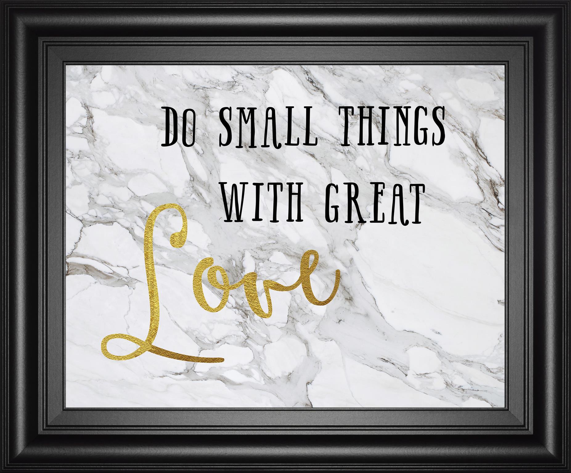 Marble Love By Amanda Murray 22X26 Framed Print