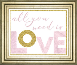 All You Need Is Love By Amanda Murray 22X26 Framed Print