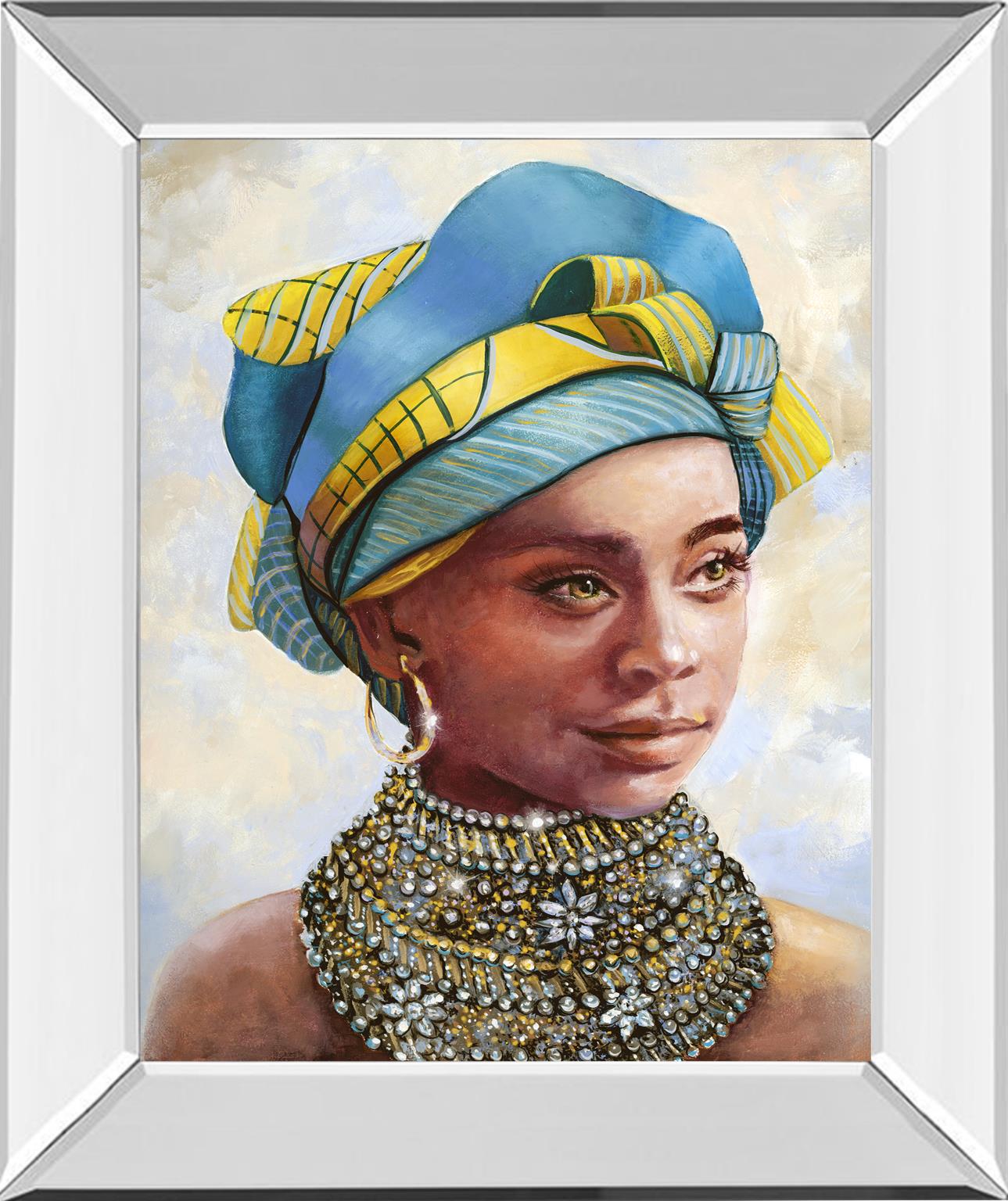 Soulful Beauty I By Donna Brooks 22X26 Mirror Frame Print