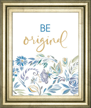 Be Original Floral By Anidel Sol 22X26 Framed Print