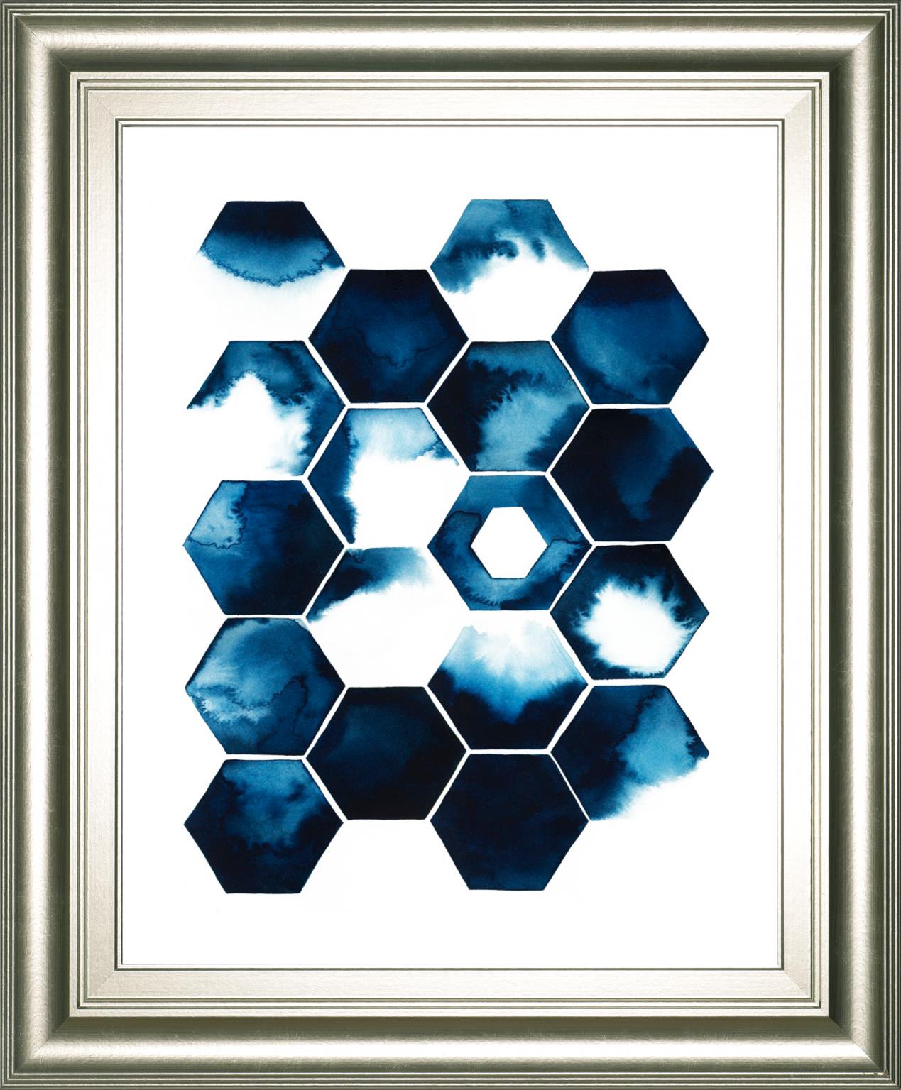 Stormy Geometry I By Grace Popp 22X26 Framed Print