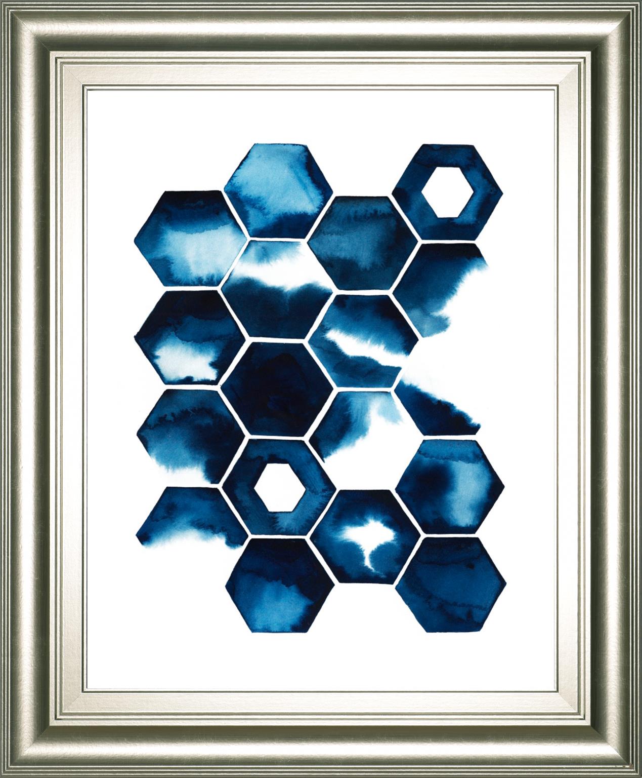 Stormy Geometry Ii By Grace Popp 22X26 Framed Print