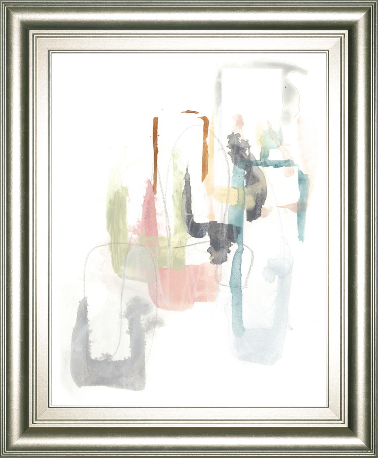 Pastel Windows Ii By June Erica Vess 22X26 Framed Print