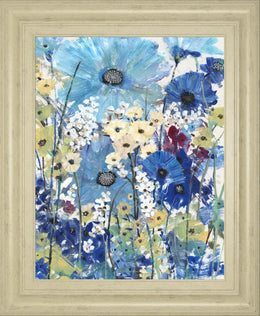 Garden Blues Ii By Tim Otoole 22X26 Framed Print