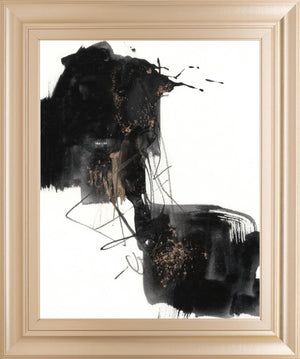 Ebony Step Ii By Jennifer Goldberger 22X26 Framed Print