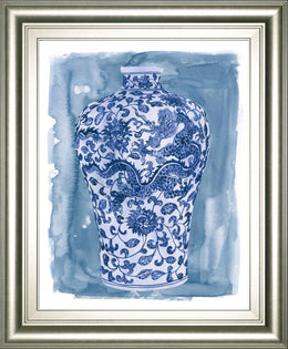 Ming Vase I By Melissa Wang 22X26 Framed Print