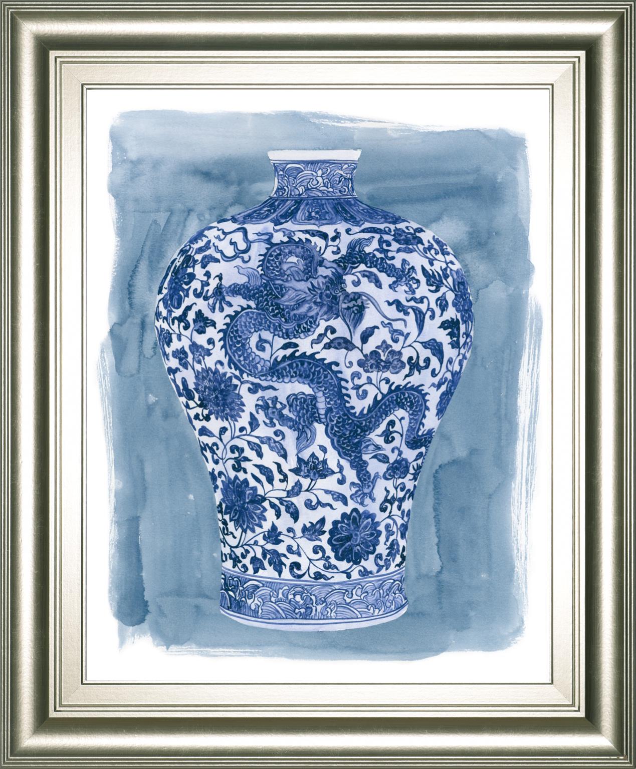 Ming Vase Ii By Melissa Wang 22X26 Framed Print