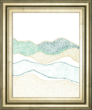 Terra Dots Ii By Vanna Lam 22X26 Framed Print