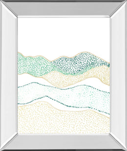 Terra Dots Ii By Vanna Lam 22X26 Mirror Frame Print