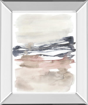 Tiered Horizon Line I By Jennifer Goldberger 22X26 Mirror Frame Print