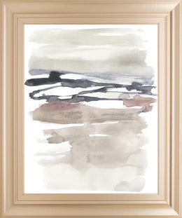 Tiered Horizon Line Ii By Jennifer Goldberger 22X26 Framed Print