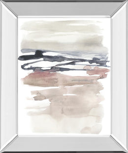Tiered Horizon Line Ii By Jennifer Goldberger 22X26 Mirror Frame Print