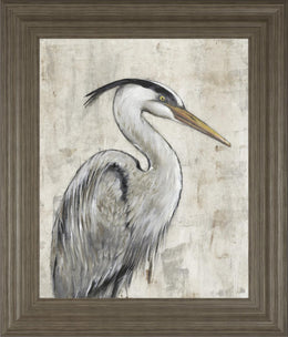 Grey Heron I By Tim Otoole 22X26 Framed Print