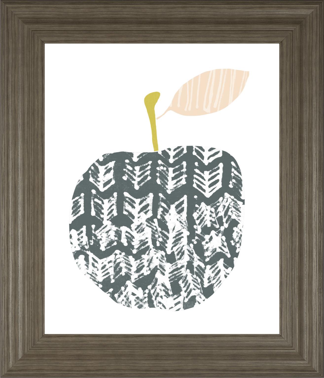 Cut Paper Fruit Ii By June Erica Vess 22X26 Framed Print