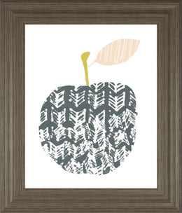 Cut Paper Fruit Ii By June Erica Vess 22X26 Framed Print