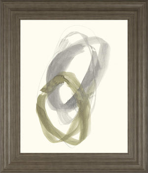 Neutral Rounds I By Jennifer Goldberger 22X26 Framed Print