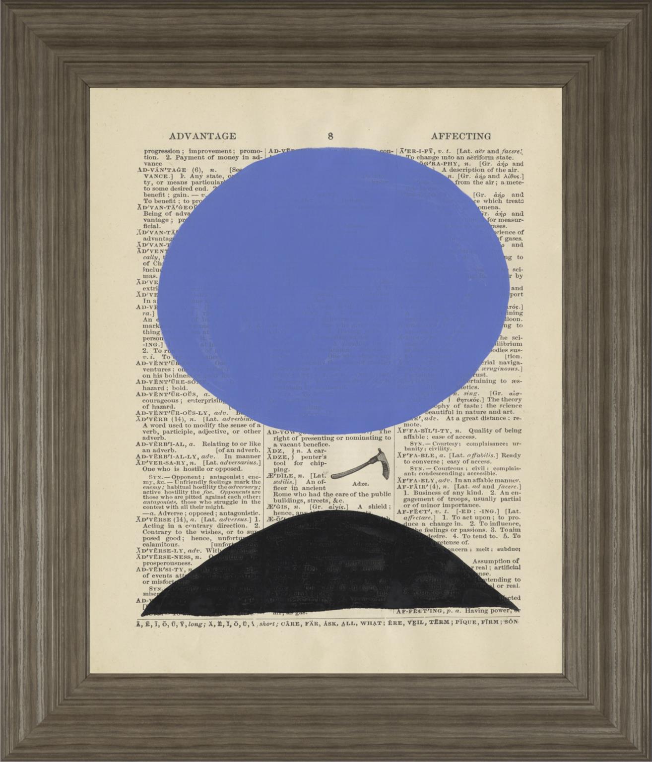 Modern Definition Iii By RenÃ©E W. Stramel 22X26 Framed Print