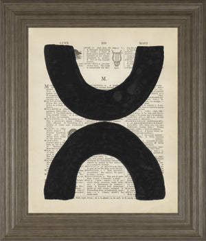 Modern Definition Vii By RenÃ©E W. Stramel 22X26 Framed Print