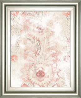 World Traveler Textile I By June Erica Vess 22X26 Framed Print