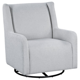 Serra Boucle Upholstered Swivel Glider Recliner Sandy Beige