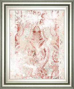 World Traveler Textile Iv By June Erica Vess 22X26 Framed Print