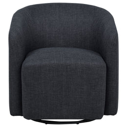 Mossbrook Fabric Upholstered Swivel Accent Chair