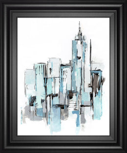 Blue City I By Ethan Harper 22X26 Framed Print