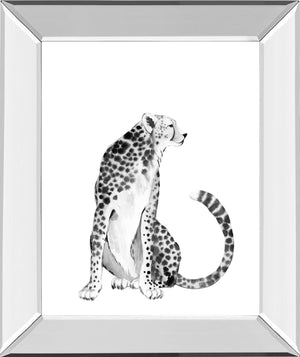 Chrome Cheetah I By Grace Popp 22X26 Mirror Frame Print