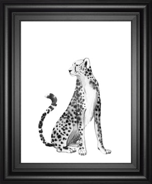 Chrome Cheetah Ii By Grace Popp 22X26 Framed Print