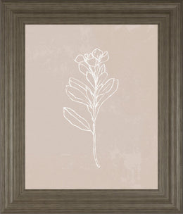 Blush Bloom I By Annie Warren 22X26 Framed Print
