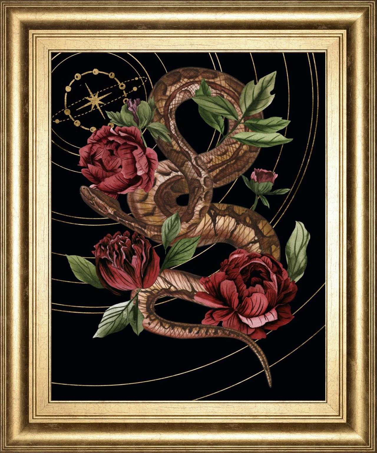 Burn And Shine Ii By Melissa Wang 22X26 Framed Print