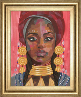 Ornament Empress I By Annie Warren 22X26 Framed Print