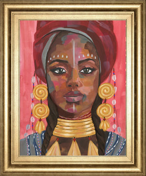 Ornament Empress I By Annie Warren 22X26 Framed Print