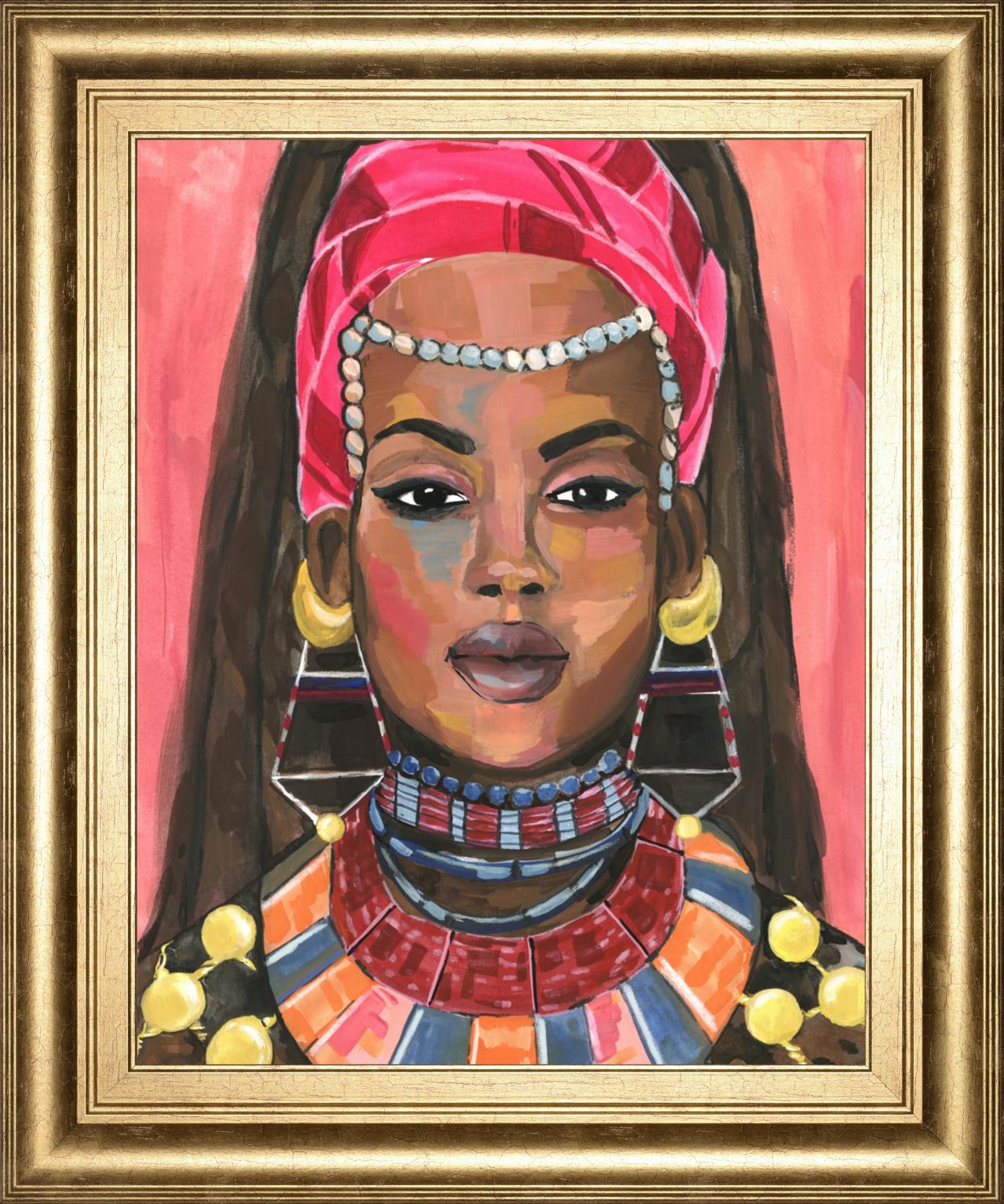 Ornament Empress Ii By Annie Warren 22X26 Framed Print