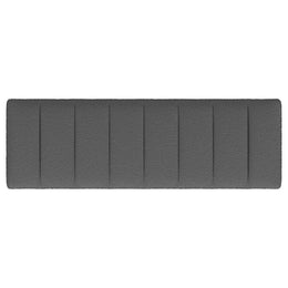Mesa Boucle Upholstered Tufted Accent Bench Charcoal