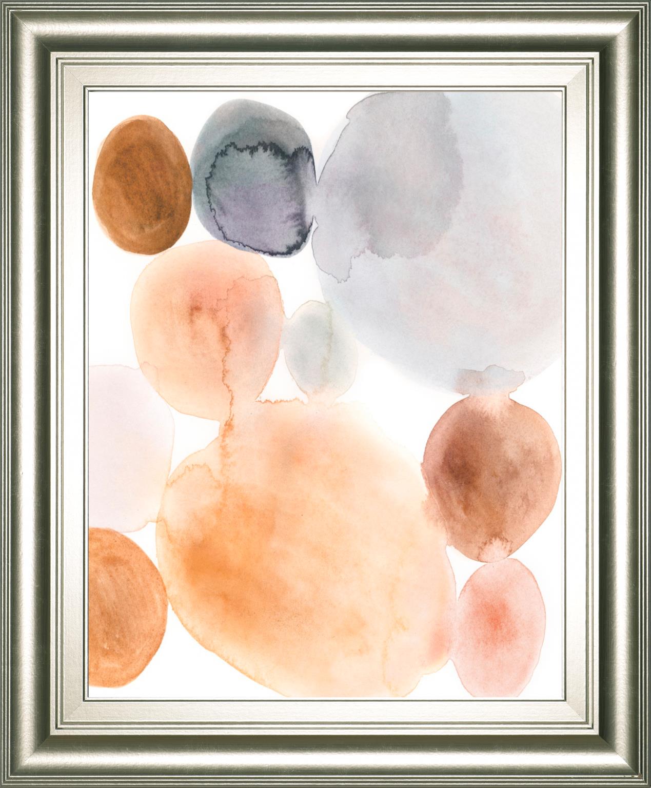 Marble Wash I By Victoria Barnes 22X26 Framed Print