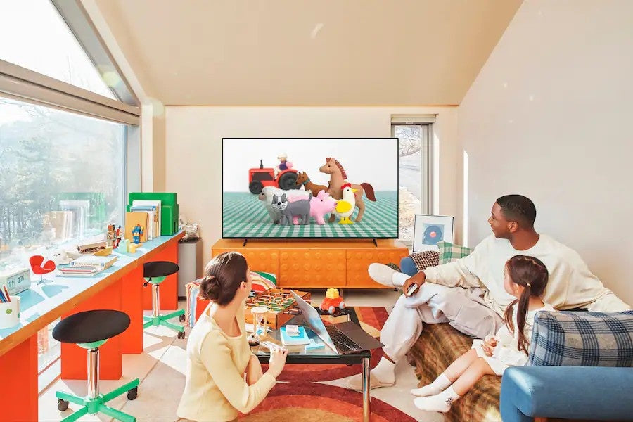 Samsung - 75” Class Q7F Series QLED 4K UHD SamsungVision AI Smart Tizen TV (2025)