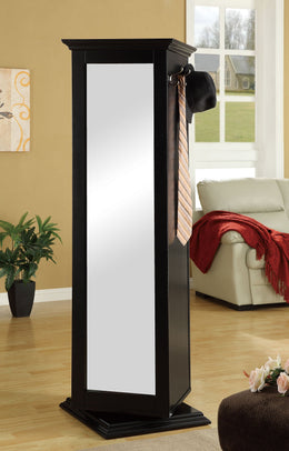 Robinsons Swivel Accent Cabinet with Cork Board White