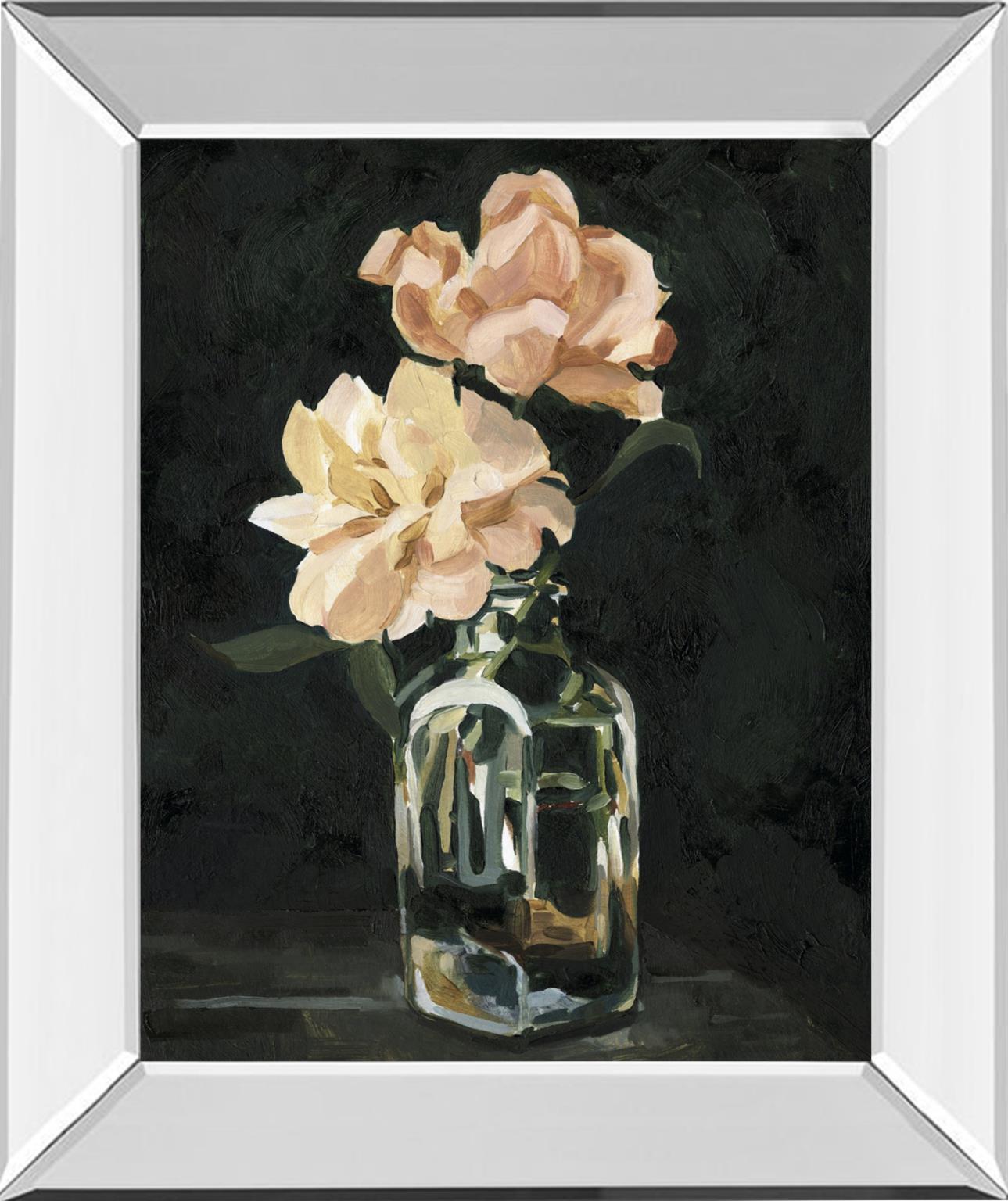 Dark Rose Arrangement Ii By Emma Caroline 22X26 Mirror Frame Print
