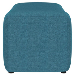 Summer Fabric Upholstered Tufted Accent Bench Charcoal