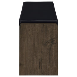 Arrington Storage Bench Black