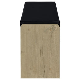 Arrington Storage Bench Black