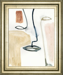 Masque I By Victoria Barnes 22X26 Framed Print